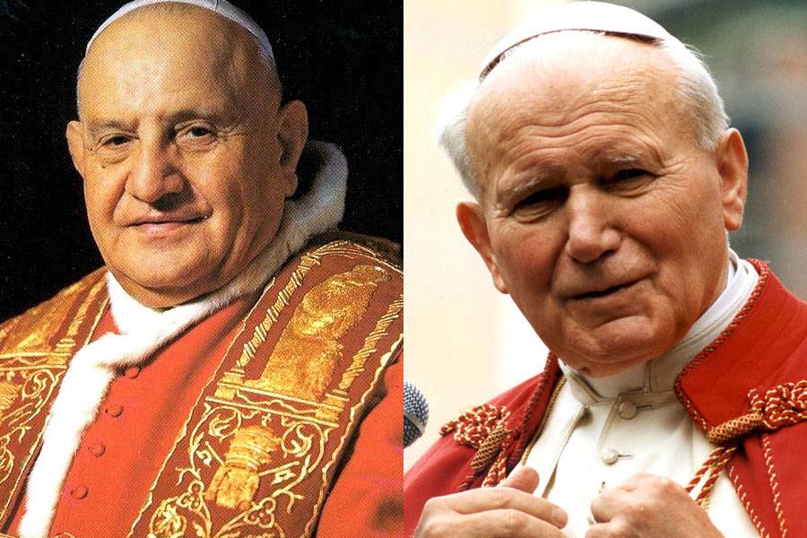Kanonizacija papa Ivana XXIII. i Ivana Pavla II.